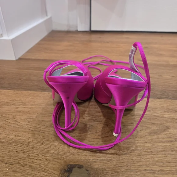 The Attico Fuchsia Heels